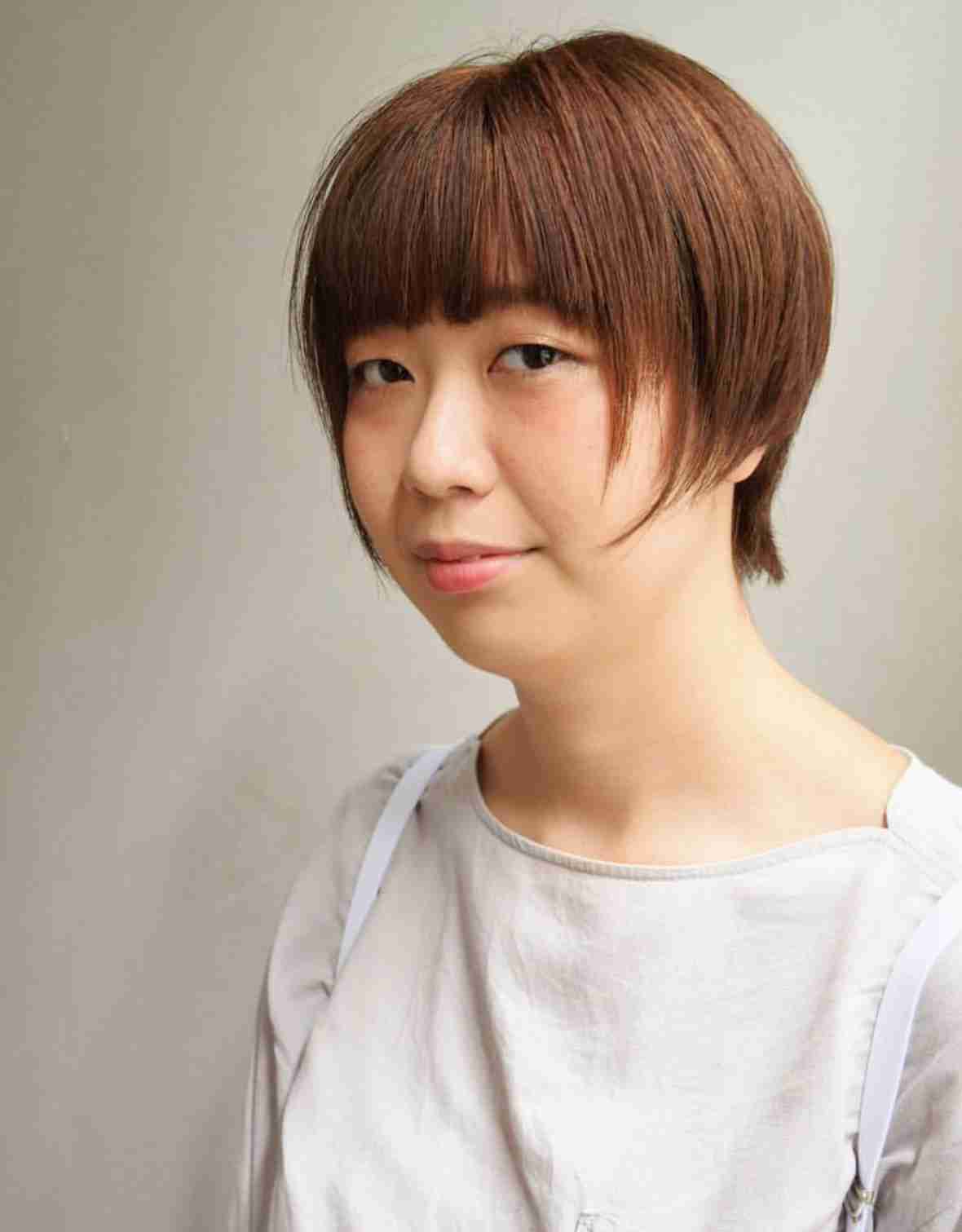 かわいいショートヘアー