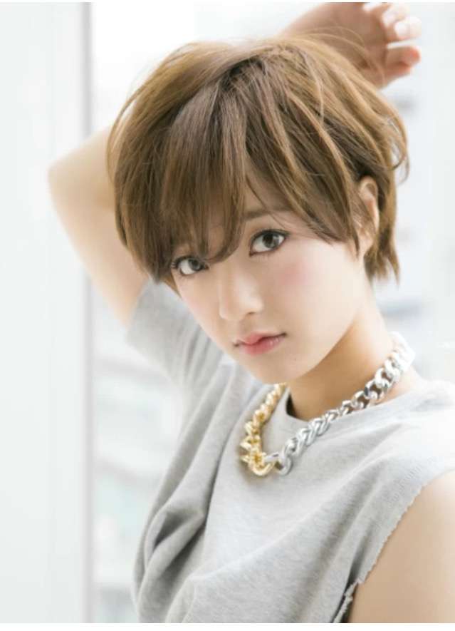 かわいいショートヘアー