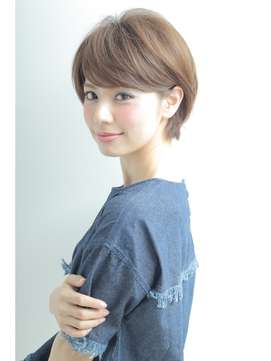 かわいいショートヘアー