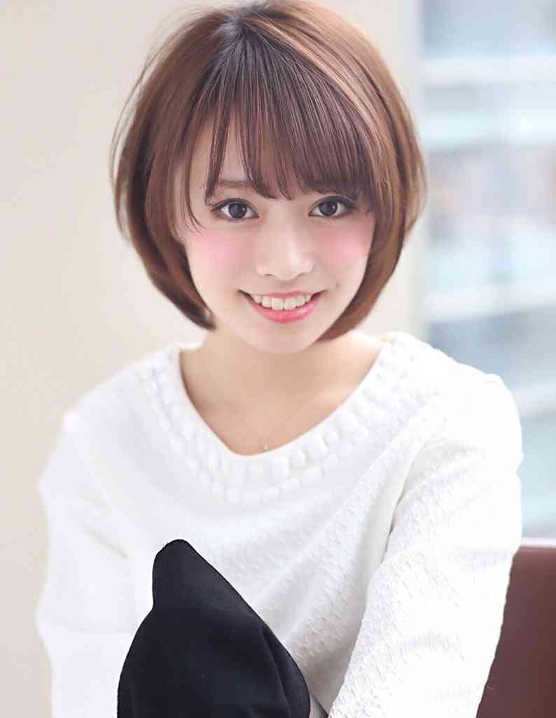 かわいいショートヘアー