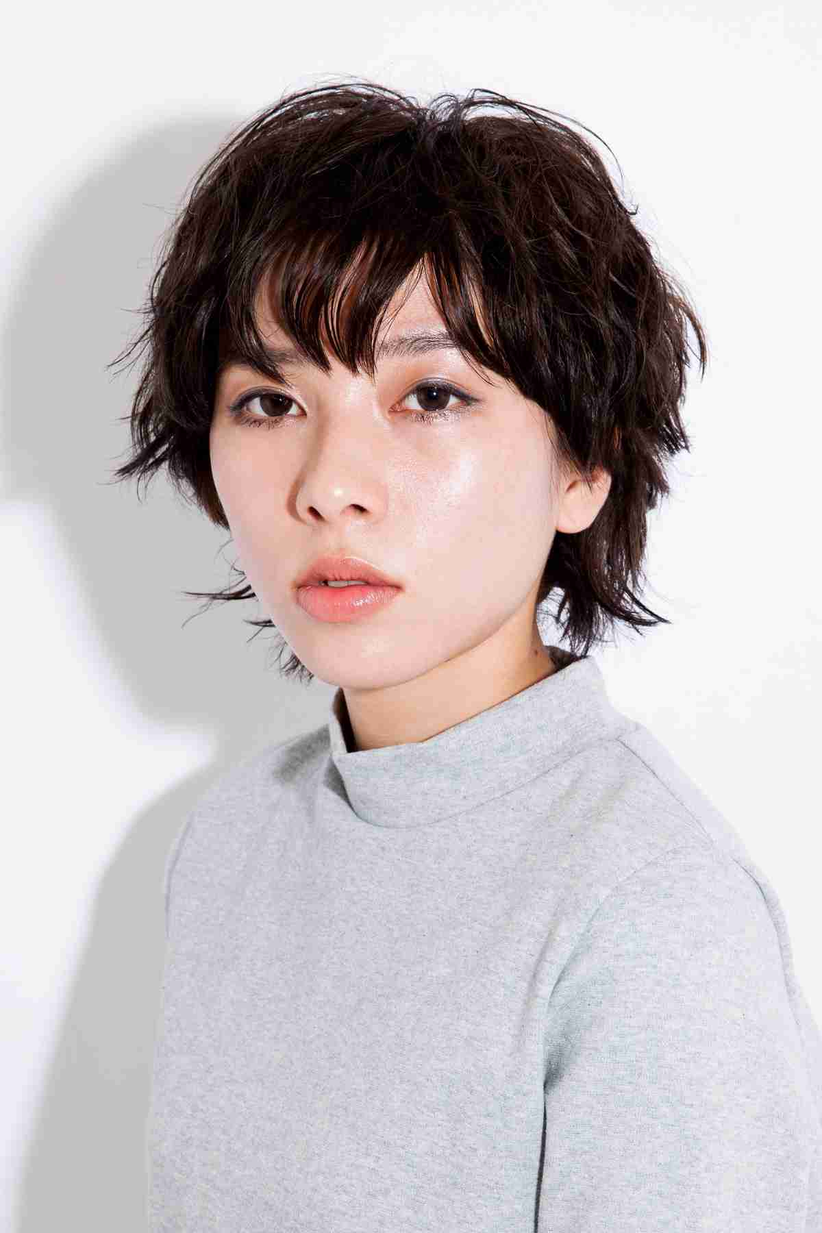 かわいいショートヘアー
