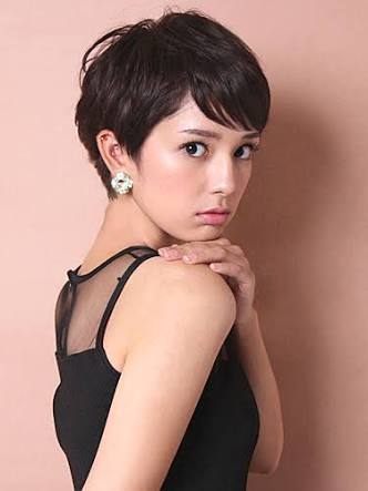 かわいいショートヘアー