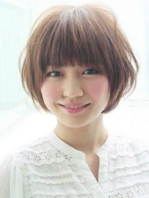 かわいいショートヘアー