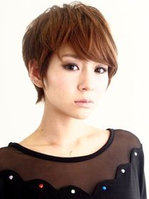 かわいいショートヘアー
