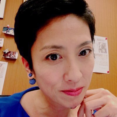 蓮舫氏「富士山から飛び降りる覚悟」日本一引き合いにまるで就任会見