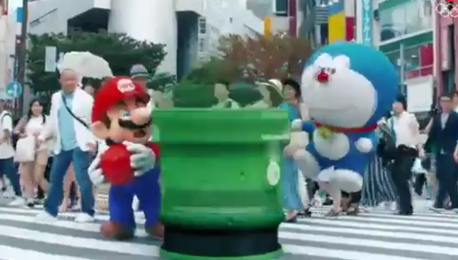 「リオ五輪・閉会式」安倍マリオ、土管で閉会式に“ワープ” ドラえもん、翼…日本キャラ多数