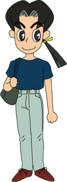 アニメの長髪男子画像!