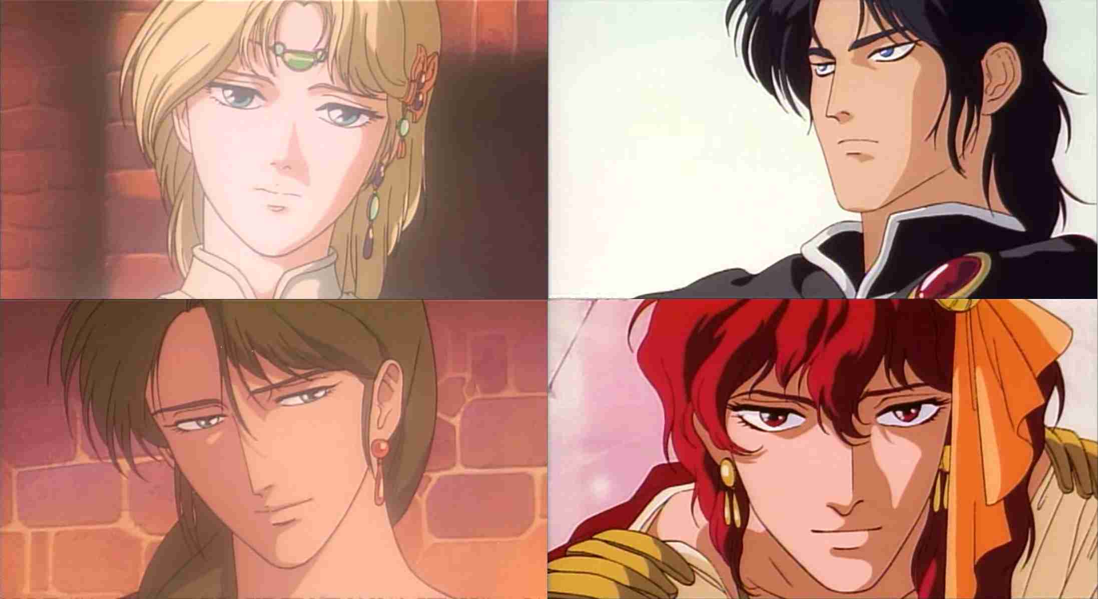 アニメの長髪男子画像!