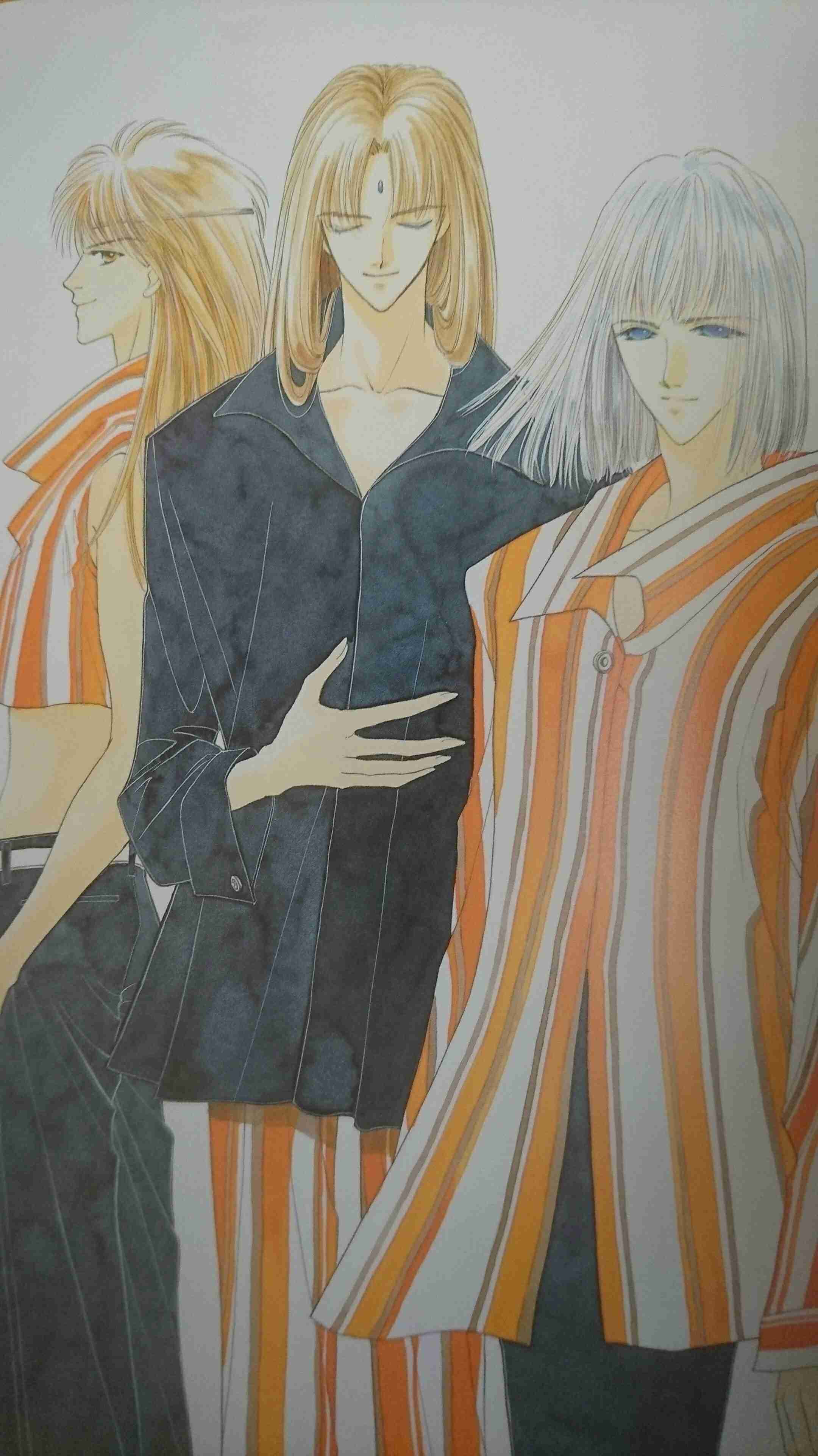 アニメの長髪男子画像!