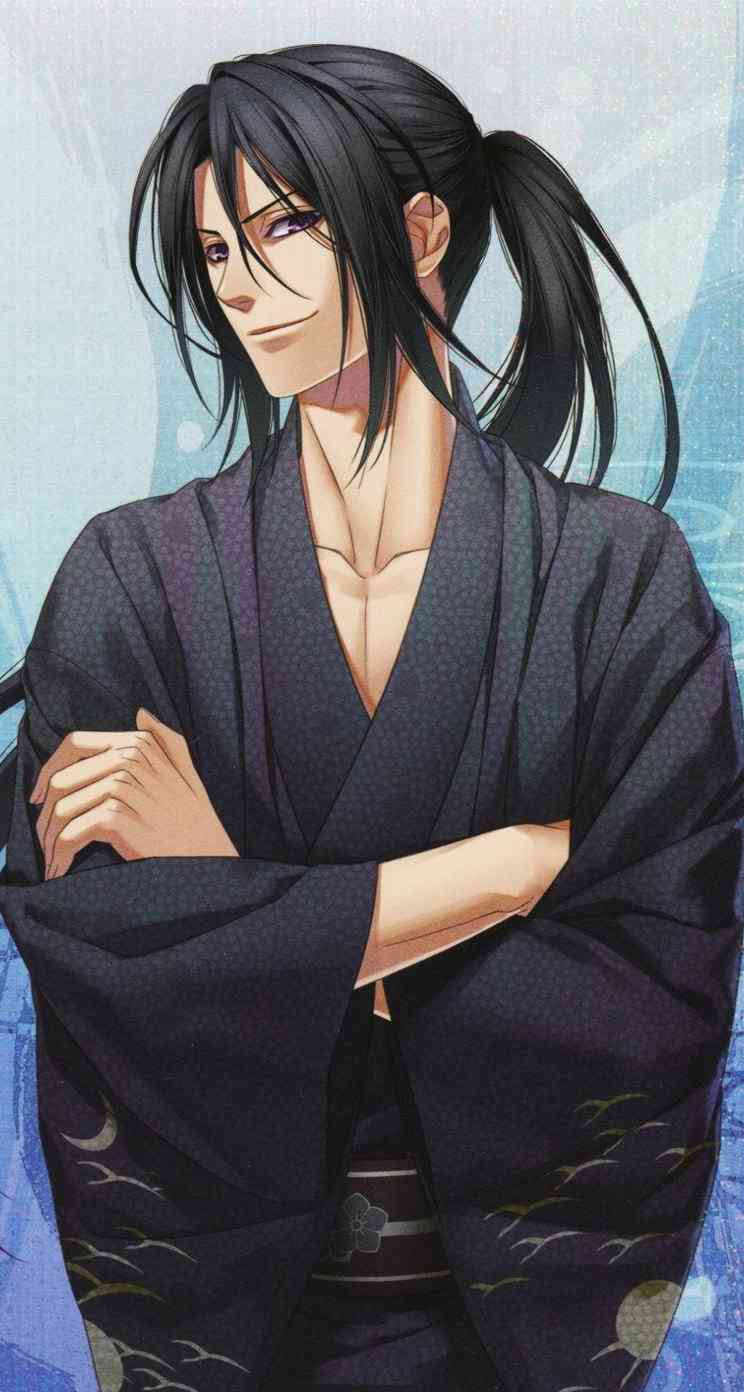 アニメの長髪男子画像!