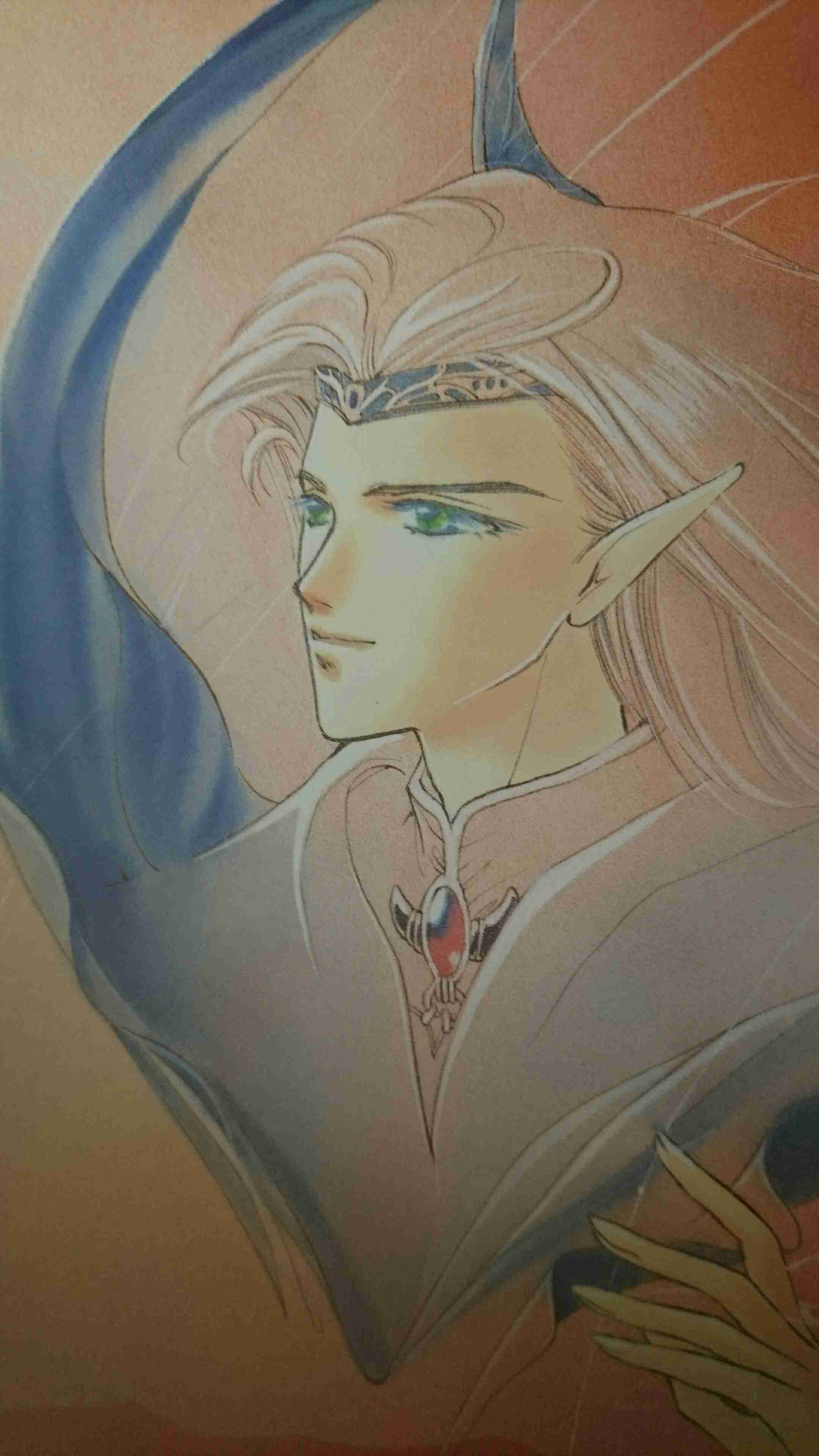 アニメの長髪男子画像!