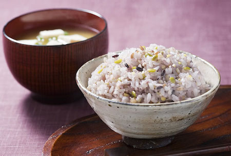 雑穀米食べている方