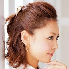 ボブの簡単アレンジ