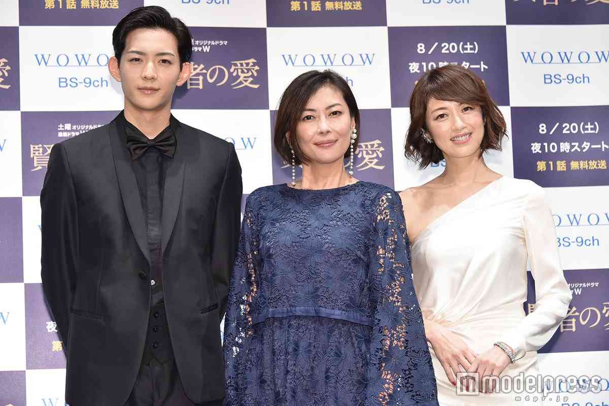 中山美穂、竜星涼と23歳差濃厚ラブシーン「調教のしがいがありました」