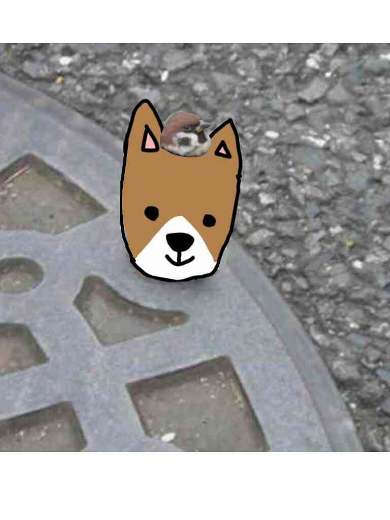 【お絵描き】犬をお散歩に連れていくトピ【コラ】