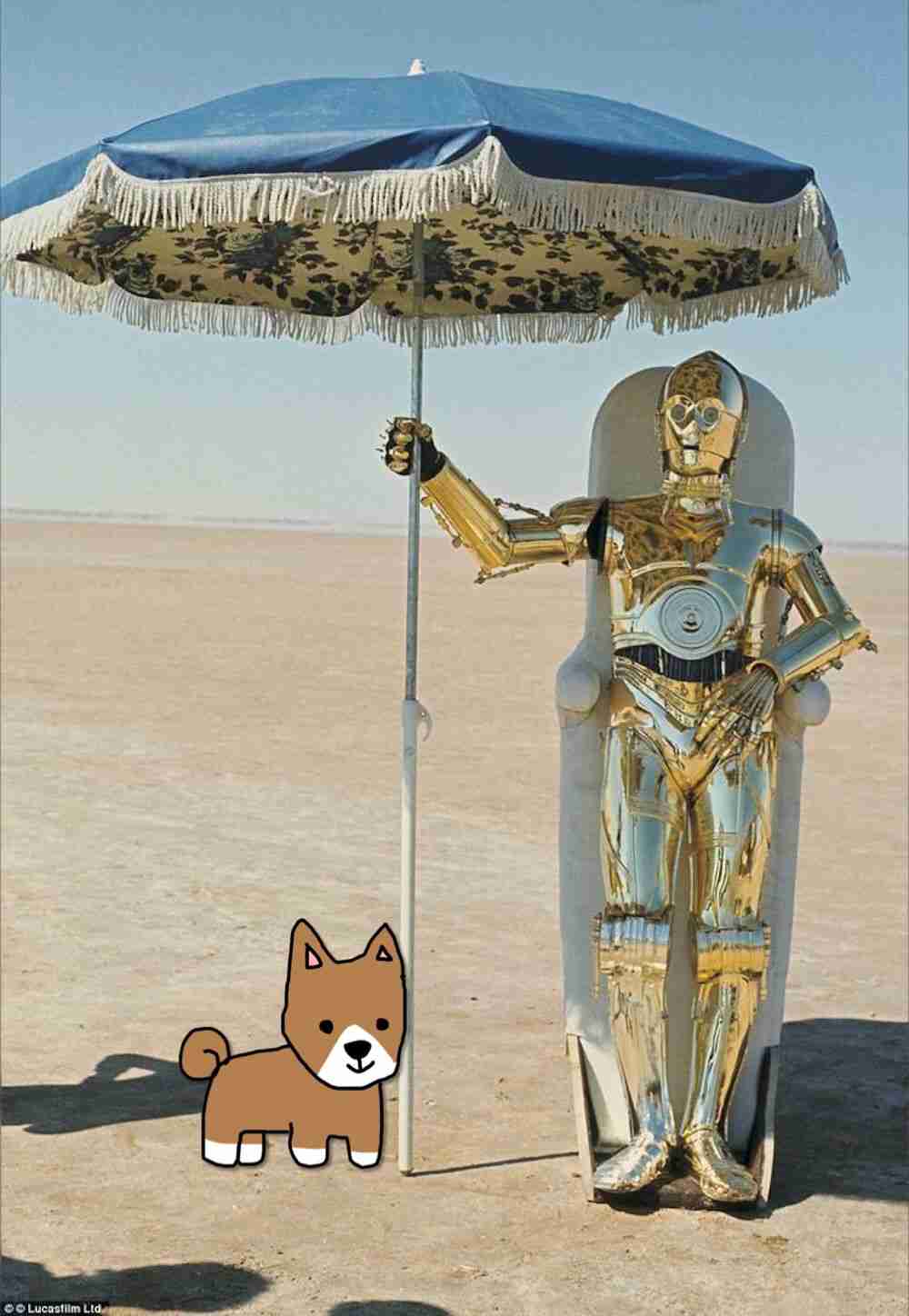 【お絵描き】犬をお散歩に連れていくトピ【コラ】