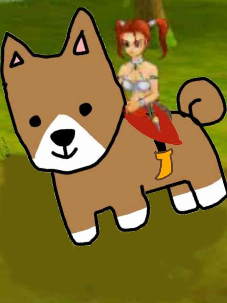 【お絵描き】犬をお散歩に連れていくトピ【コラ】