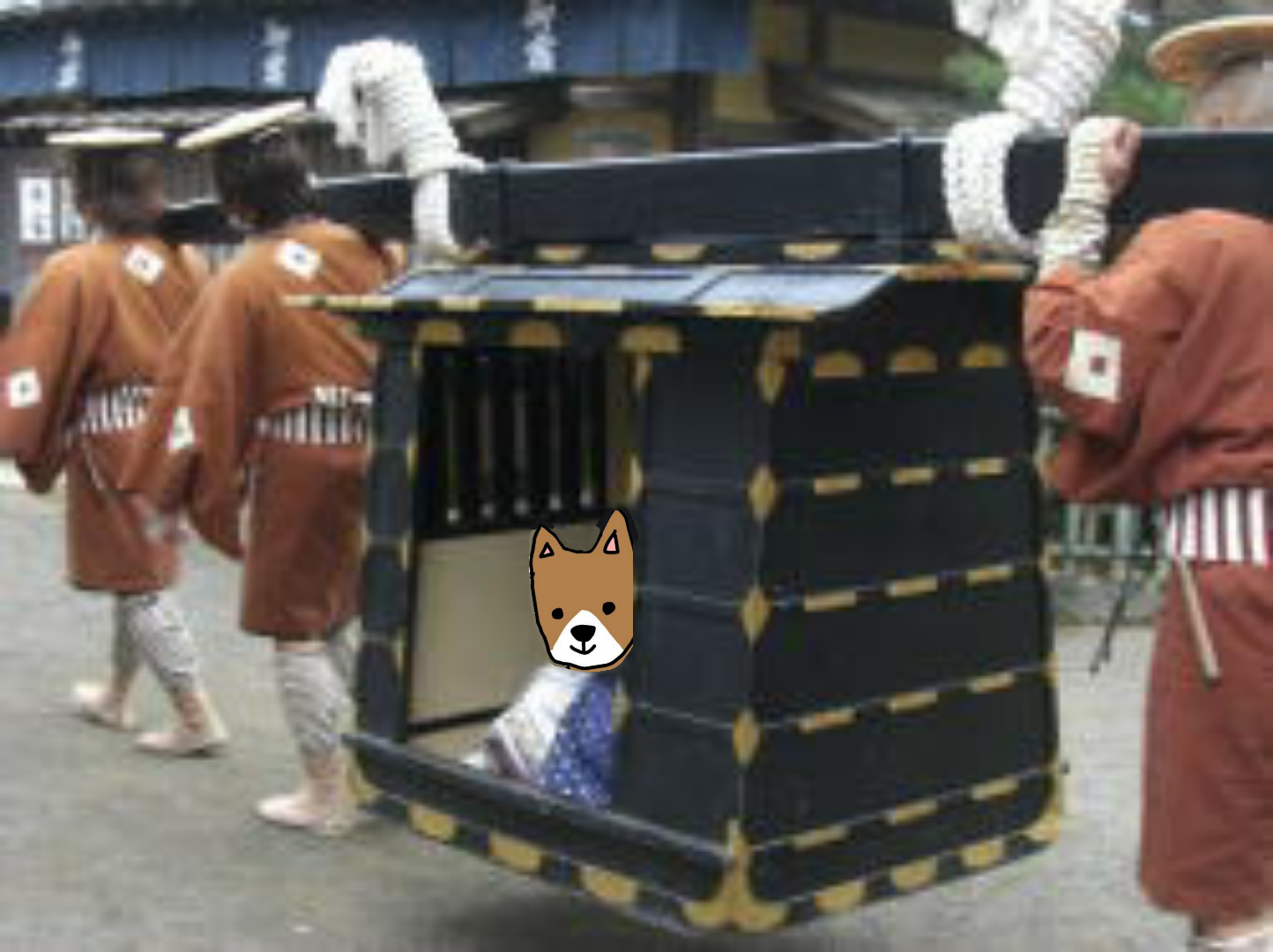 【お絵描き】犬をお散歩に連れていくトピ【コラ】
