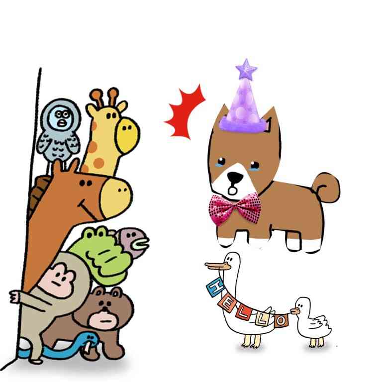 【お絵描き】犬をお散歩に連れていくトピ【コラ】