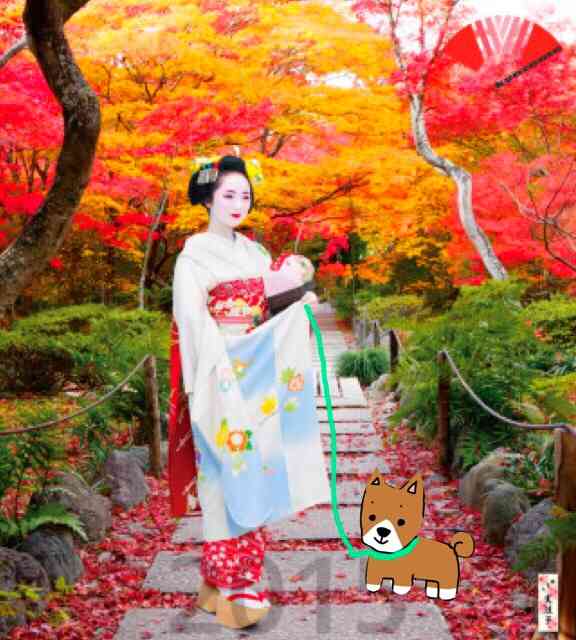 【お絵描き】犬をお散歩に連れていくトピ【コラ】