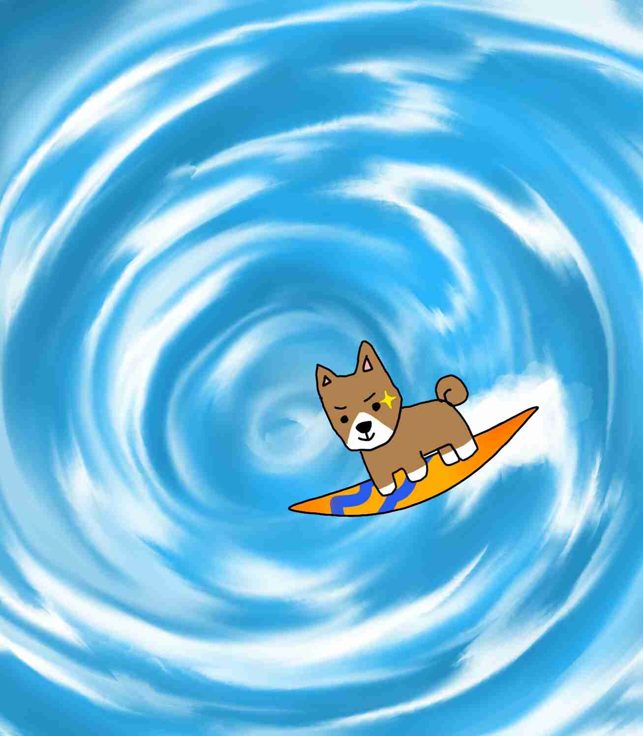 【お絵描き】犬をお散歩に連れていくトピ【コラ】