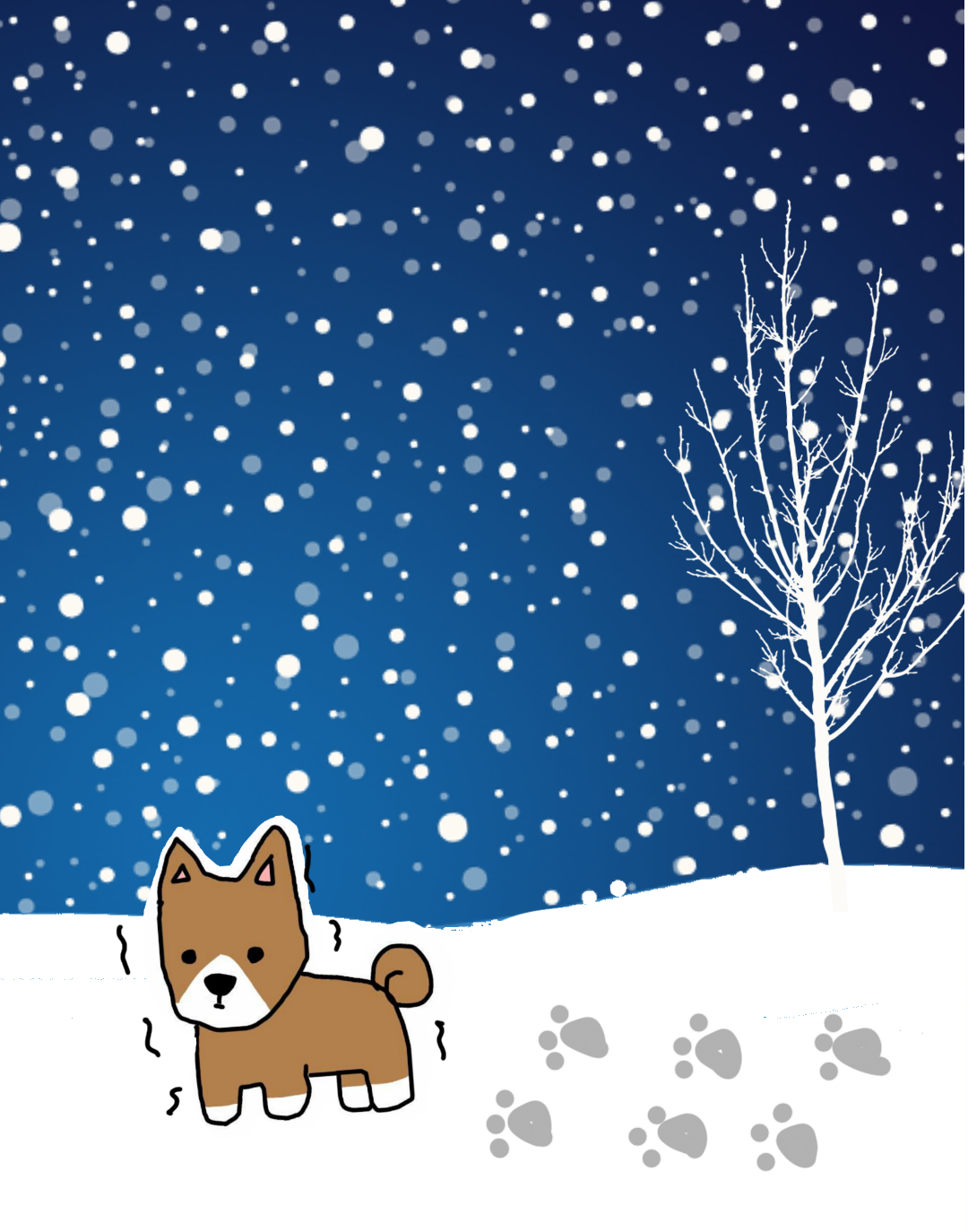 【お絵描き】犬をお散歩に連れていくトピ【コラ】