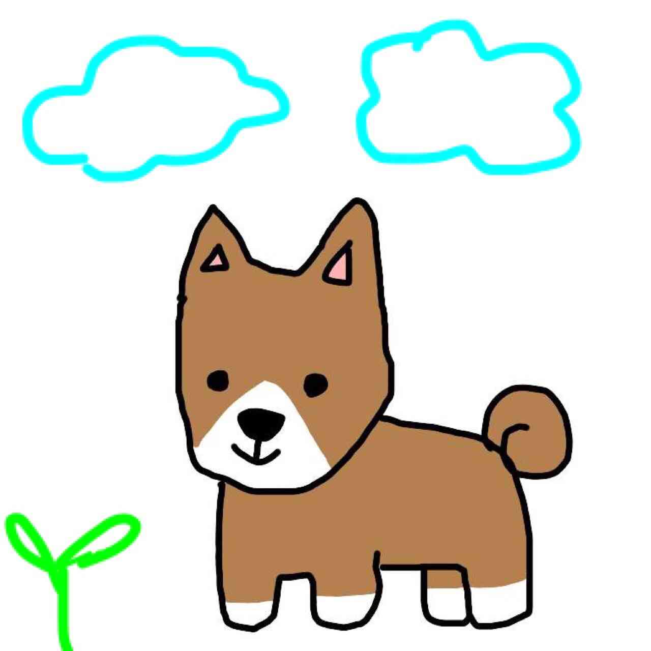 【お絵描き】犬をお散歩に連れていくトピ【コラ】