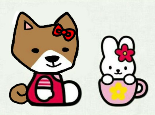 【お絵描き】犬をお散歩に連れていくトピ【コラ】