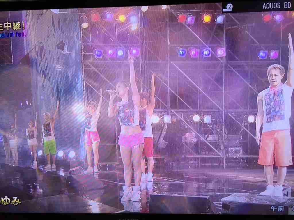 浜崎あゆみ水色セクシードレスで『a-nation』13度目のトリ