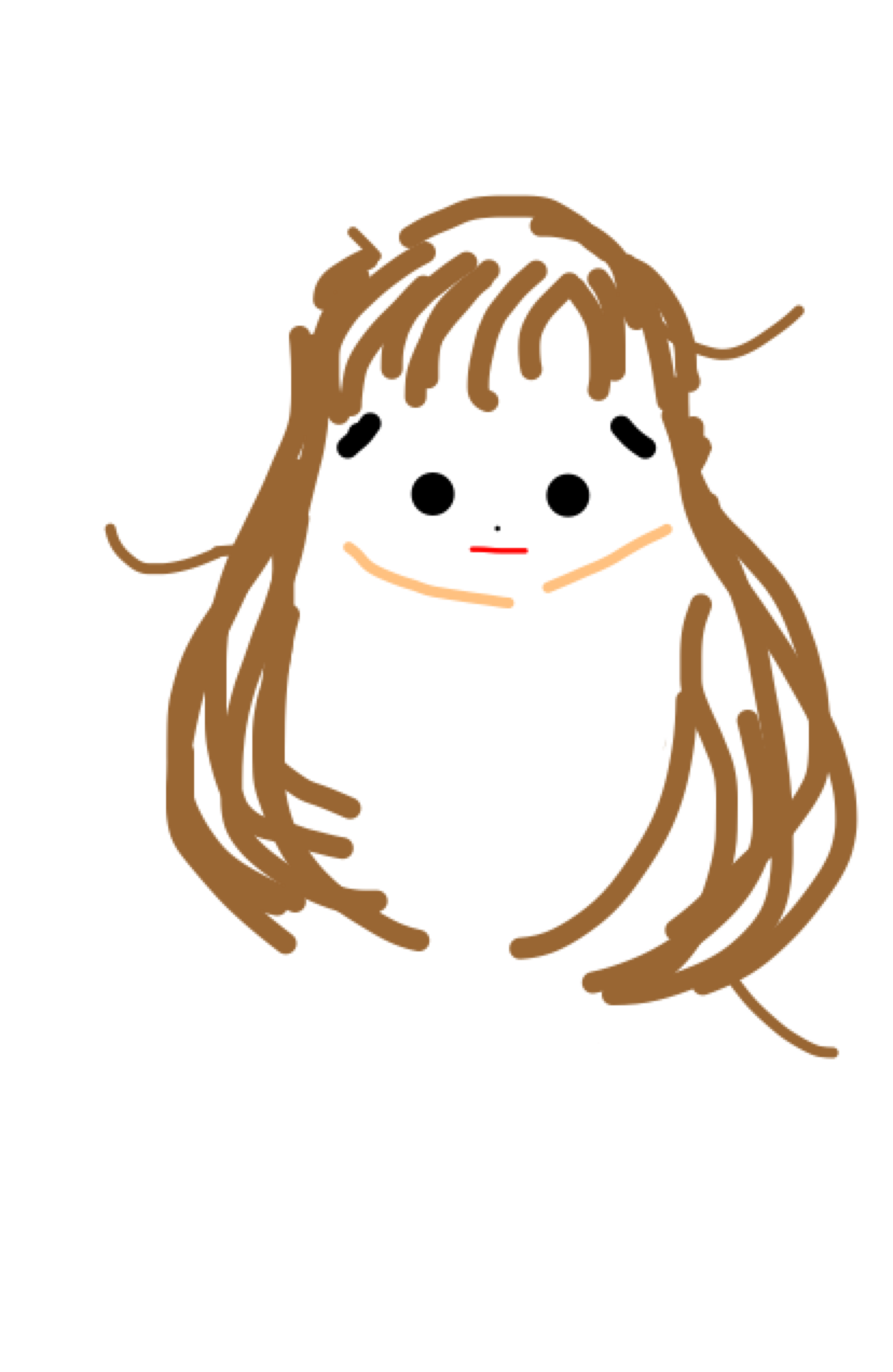 自分の似顔絵を貼るトピ