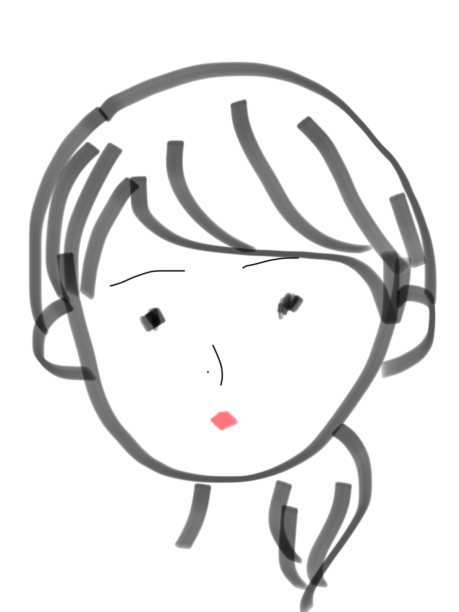 自分の似顔絵を貼るトピ