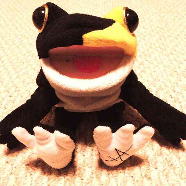 カエルグッズの画像をください。