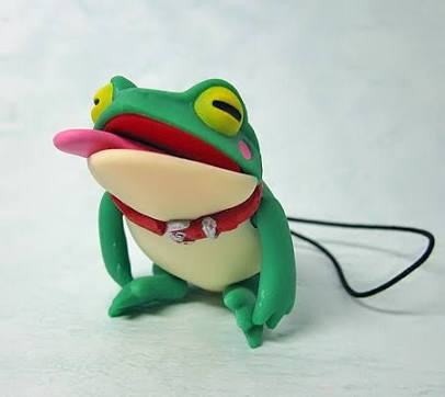 カエルグッズの画像をください。