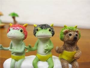 カエルグッズの画像をください。