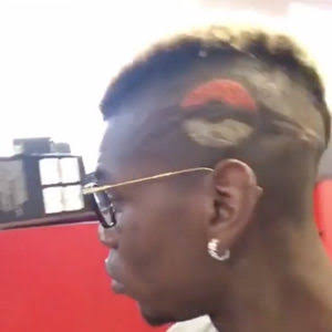 スポーツ選手のヘアスタイルを貼るトピ