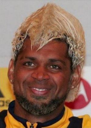 スポーツ選手のヘアスタイルを貼るトピ