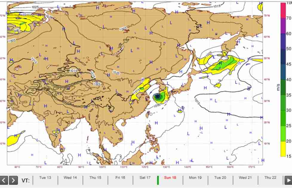 台風16号、発達しながら日本に近づく可能性　敬老の日の3連休に影響
