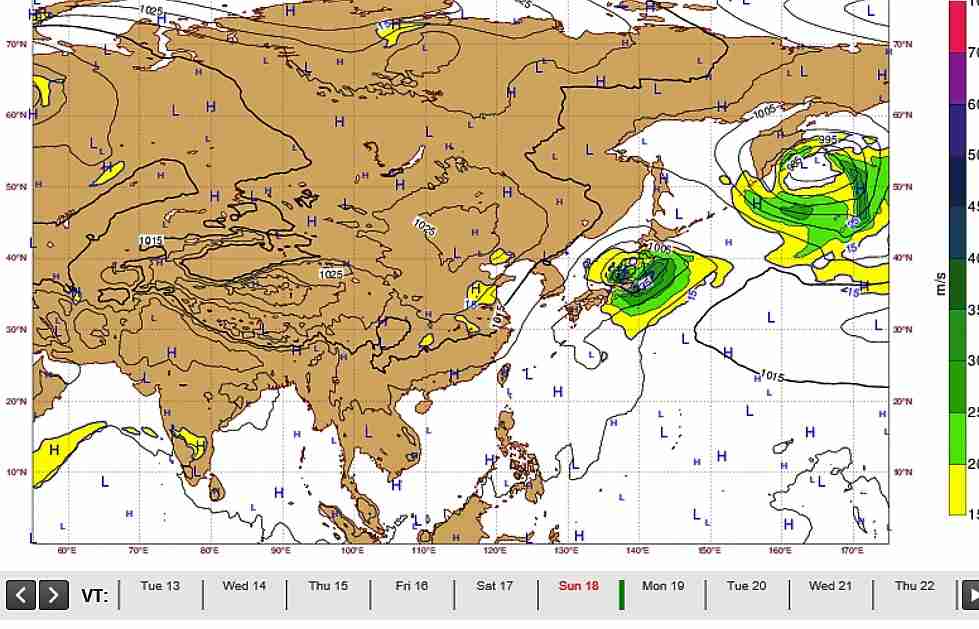 台風16号、発達しながら日本に近づく可能性　敬老の日の3連休に影響
