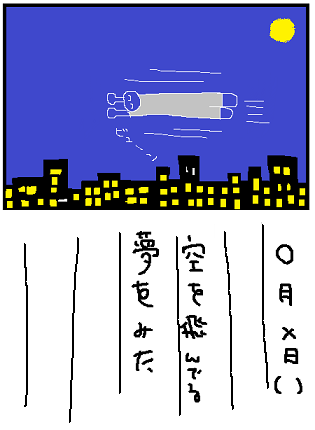 8月の絵日記を描くトピ
