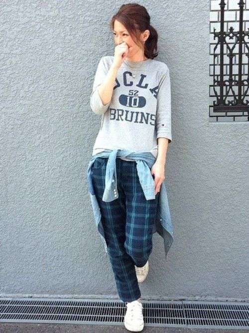 運動会におけるママのファッション