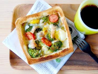 栄養満点のトーストメニューを教えてください