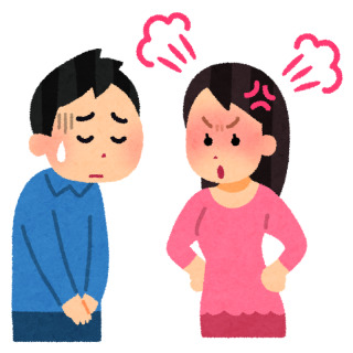 旦那さんにどのくらい怒りますか?