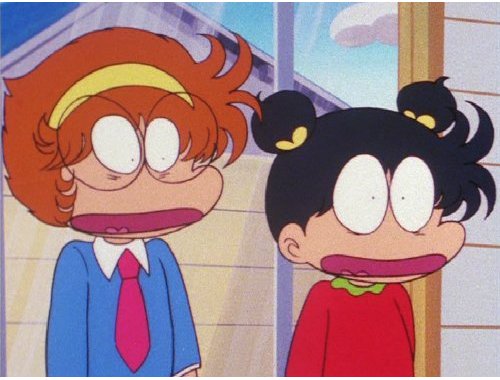 すごい髪型の二次元キャラ