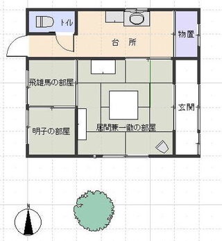 何のキャラクターの家か分かったら+を押すトピ