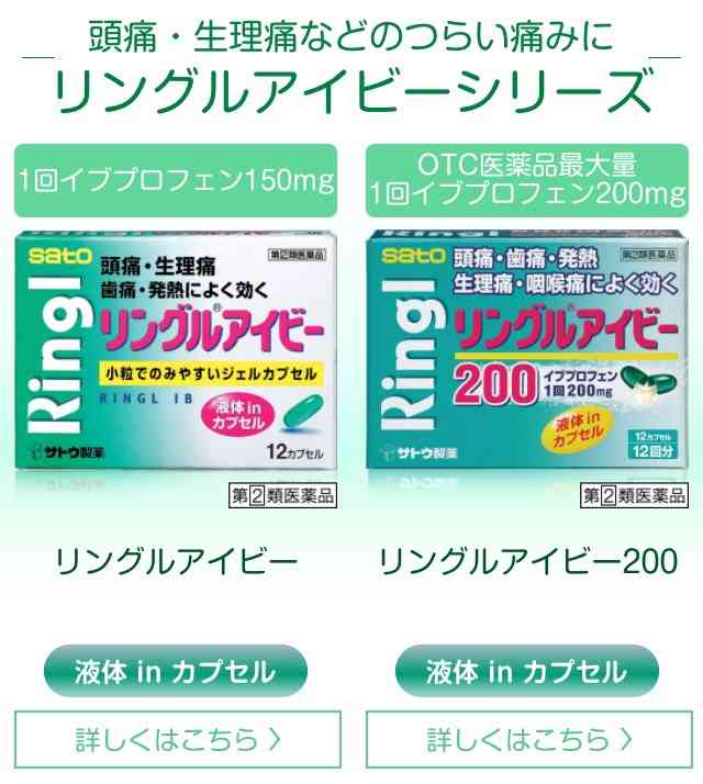 市販されている薬で効いたもの