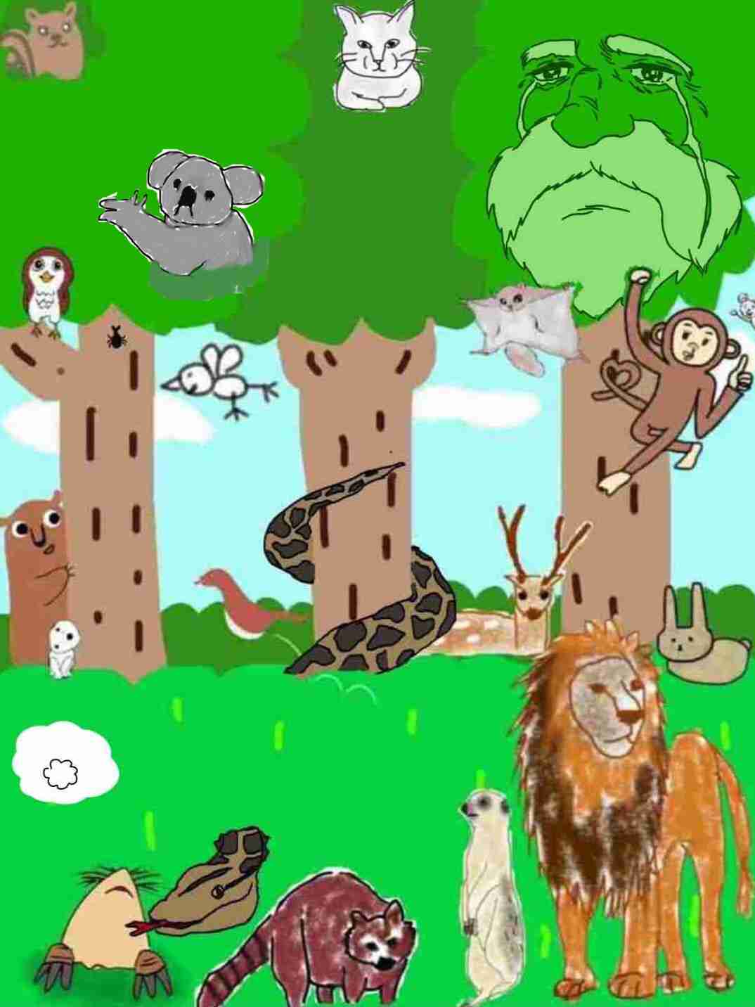 生き物を描こう！