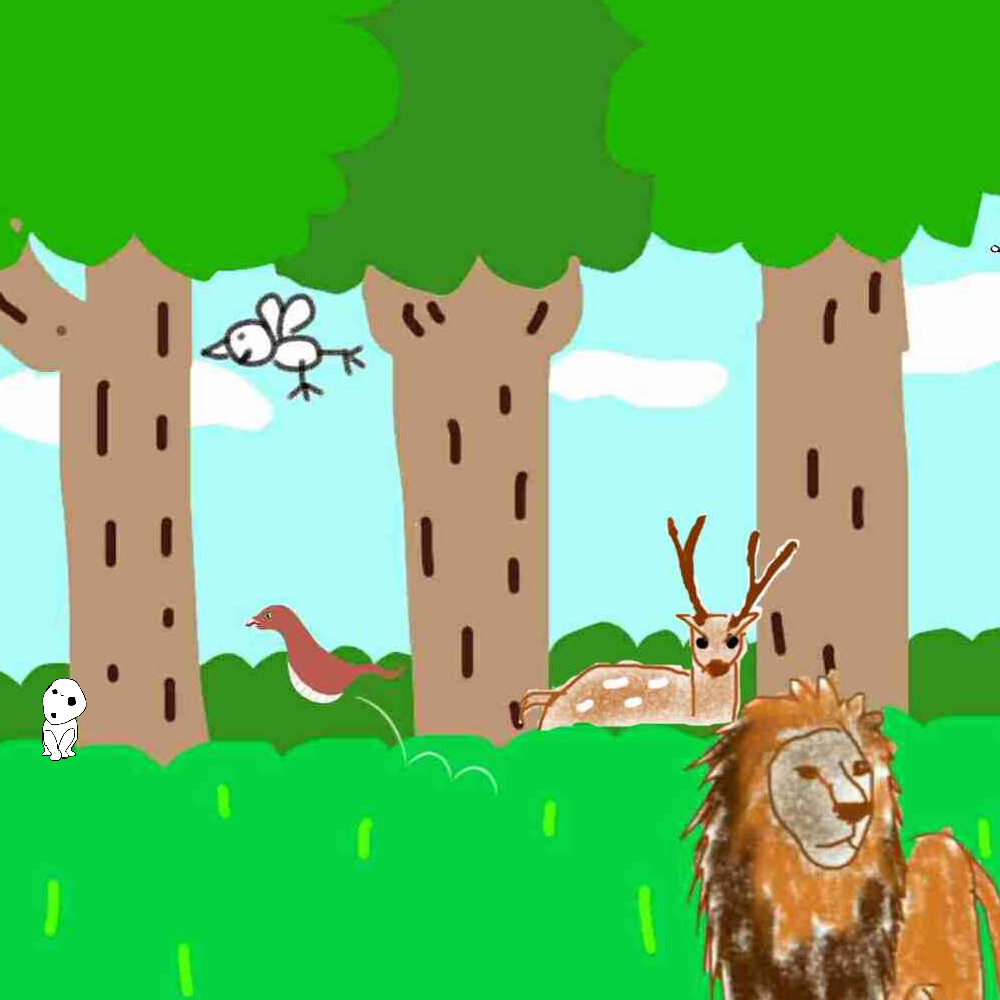 生き物を描こう！