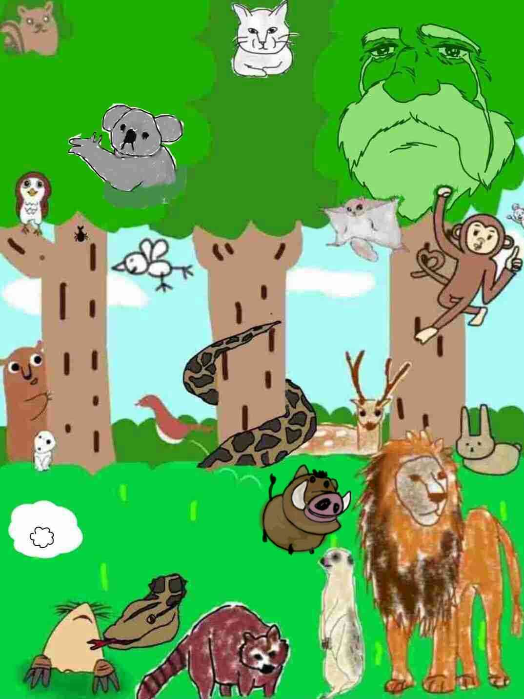 生き物を描こう！