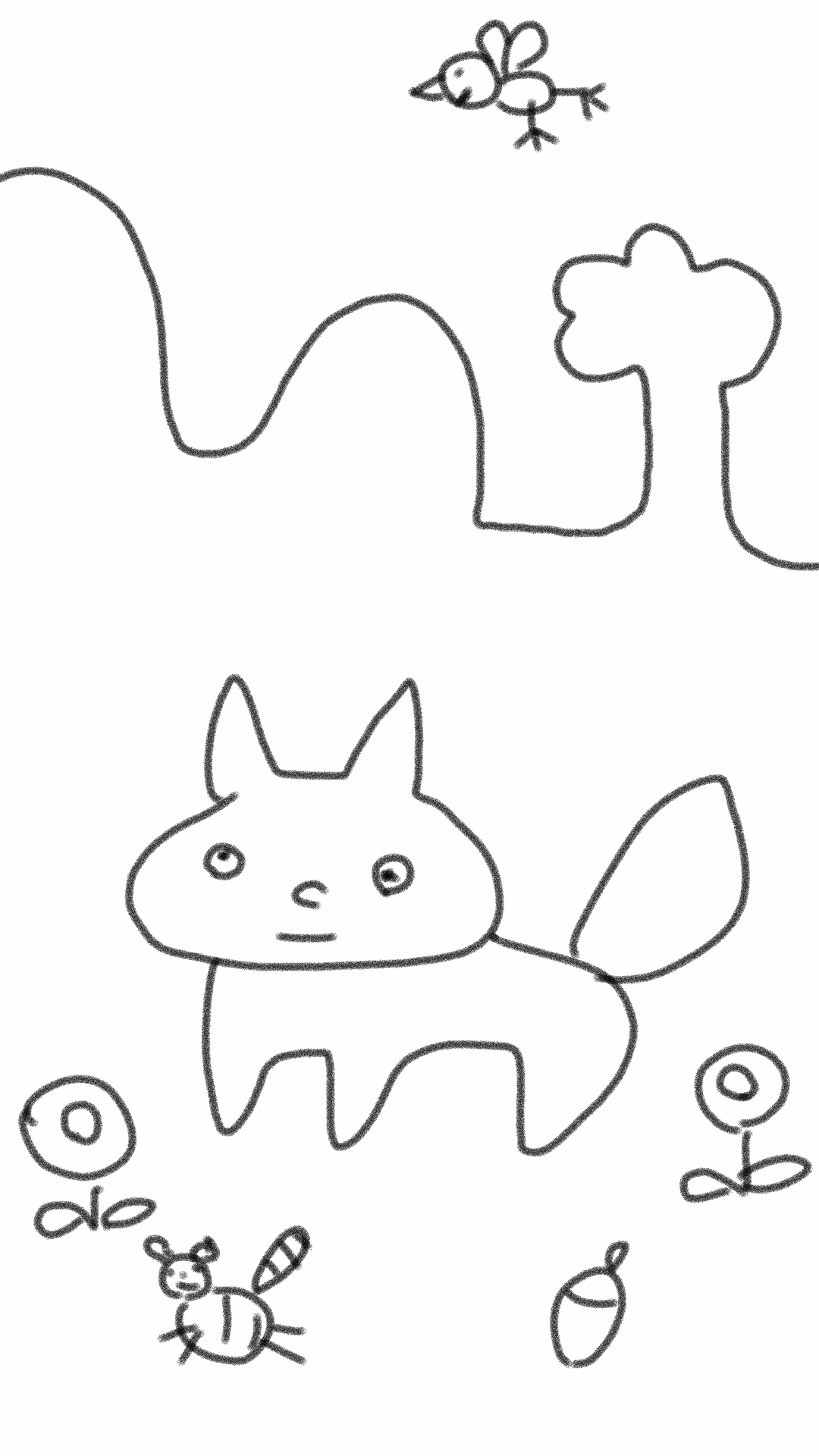 生き物を描こう！