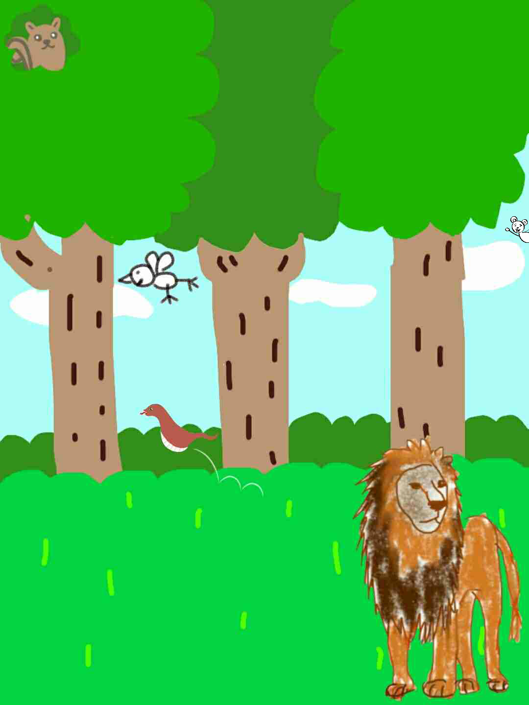 生き物を描こう！